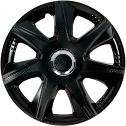 колесные колпаки Джой черный ХРОМ