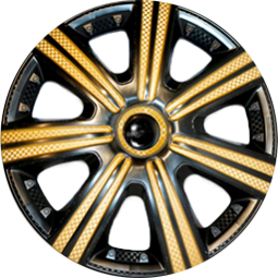колесные колпаки DTM Super Black GOLD